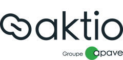 Logo Aktio Noir avec Apave PNG